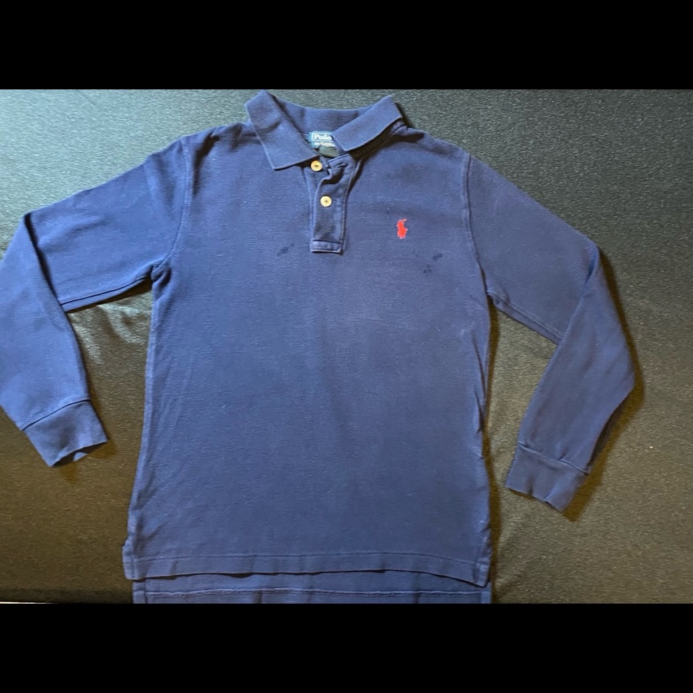 Ralph Lauren classic long sleeve shirt boys size 7